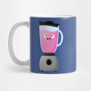 Cute happy food blender kitchen appliance cartoon Mug